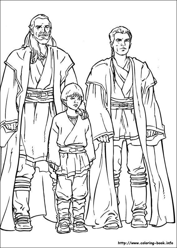 Star Wars coloring picture